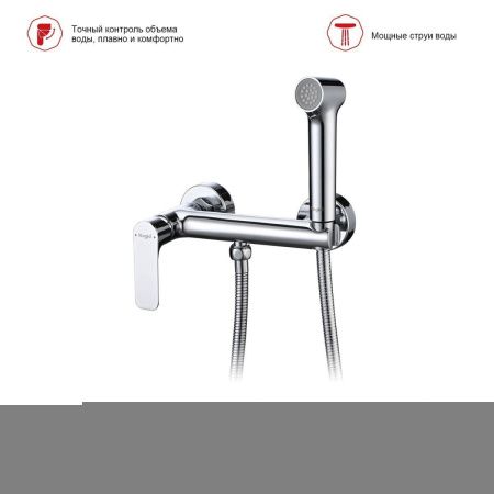 Гигиенический душ со смесителем Raglo R03 R03.51 хром
