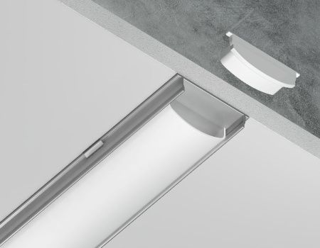 Алюминиевый накладной профиль Ambrella Light Alum Profile (Алум Профиле) GP1500AL