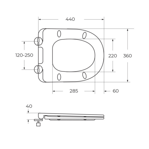 Крышка сиденье для унитаза BelBagno  BB870SC - фото 2