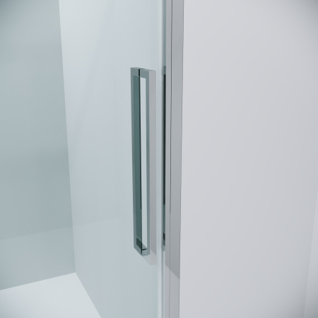 Душевая дверь Grossman Cosmo 100.K33.02.110.10.00 110х195 стекло прозрачное профиль хром глянцевый