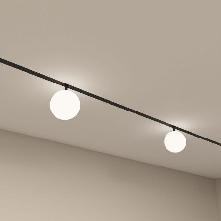 Трековый однофазный светильник Denkirs Smart Moon (Смарт Моон) DK8051-BK