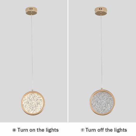 Светильник подвесной Delight Collection OMG0728S gold