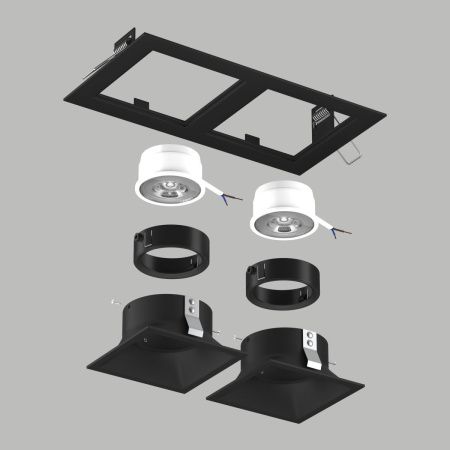 Светильник встраиваемый Lightstar Domino (Домино) D5270707BMOD