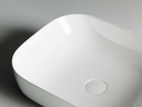 Раковина Ceramica Nova ELEMENT 51 см CN6008 накладная цвет белый - фото 5