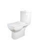 Унитаз напольный с бачком Creo Сeramique TOURS COMBO-TO1003 белый с сиденьем с микролифт душевой смыв