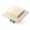 Розетка 1-местная с крышкой Stekker PST16-9012-02 39238
