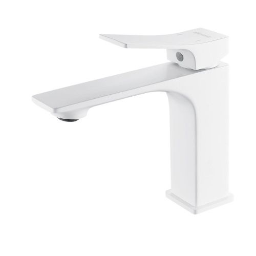 Смеситель Shevanik S6101C на раковину белый - фото 2