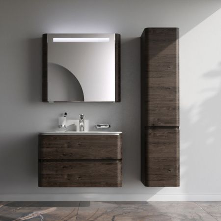 Тумба под раковину Am.Pm Sensation M30FHX0802TF 80х50 подвесная цвет коричневый