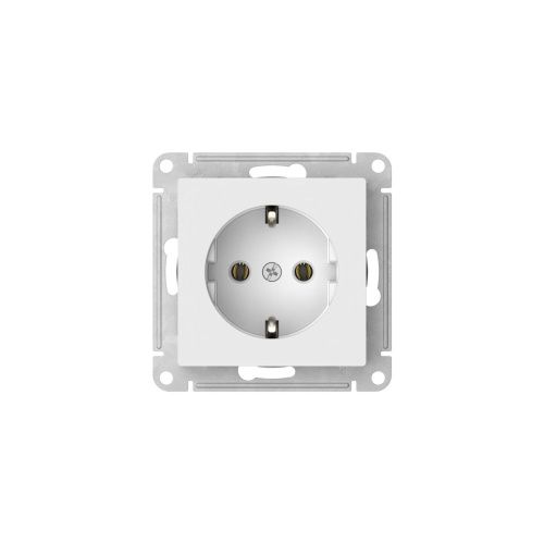 Розетка с заземлением 16А Systeme Electric AtlasDesign (АтласДесигн) ATN000143S - фото 2