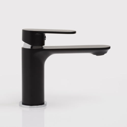 Смеситель WasserKRAFT Elbe 7400 7403 на раковину черный - фото 4