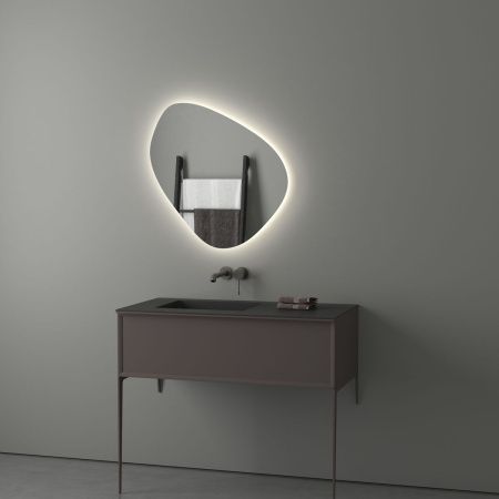 Зеркало с подсветкой Evoform Ledshine BY 2764 70х70 подвесное