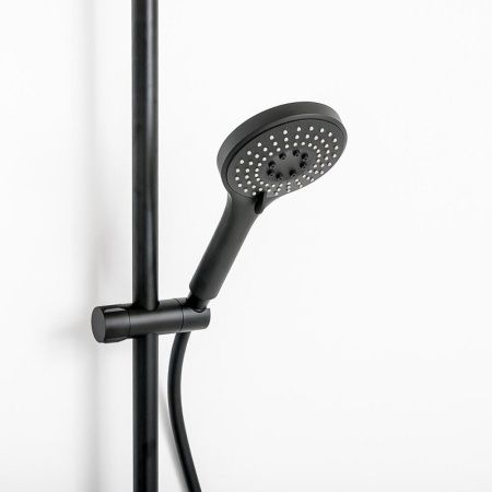 Душевая стойка Clever UP!URBAN 61003 настенная цвет черный
