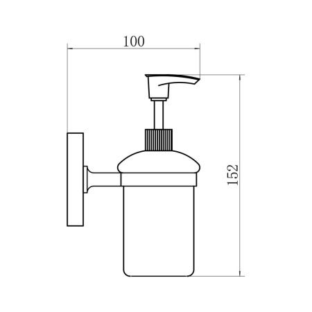 Дозатор для жидкого мыла Fashun A1927