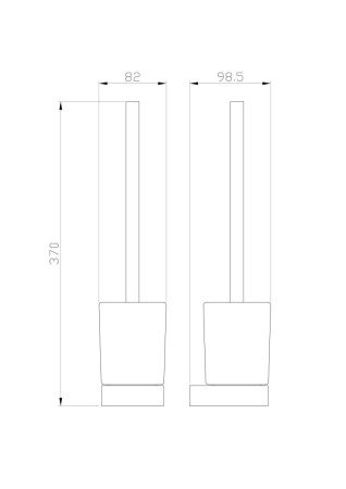 Ершик Wonzon & Woghand Lotte WW-8329-BG