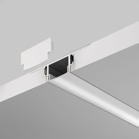 Алюминиевый профиль встраиваемый скрытого монтажа Maytoni Led Strip ALM-6114-S-2M