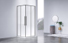 Душевой уголок Vincea Slim-N VSS-4SN9010CLGM 100х90 стекло прозрачное профиль хром глянцевый без поддона