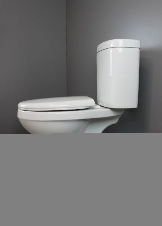 Унитаз напольный с бачком Creo Сeramique PROJECT COMBO-PR1002X белый с сиденьем с микролифт душевой смыв