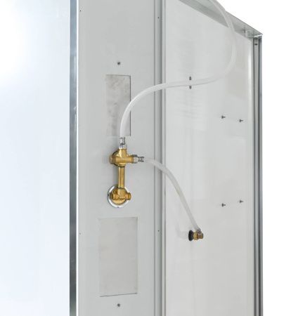 Душевая кабина AvaCan A A2912R 120х90 асимметричная с крышей ориентация правая