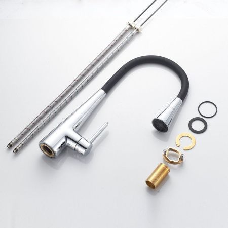 Смеситель для кухни Rose R213 на мойку хром