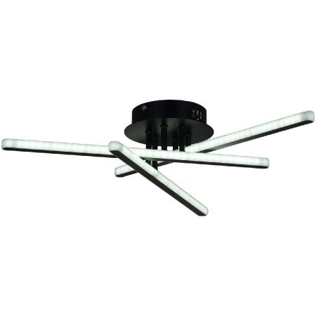 Люстра потолочная Reluce 08855-3.3-03C BK+GY