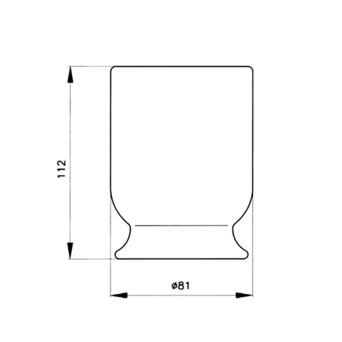 Стакан Nicolazzi On Shelf 6002 - фото 2