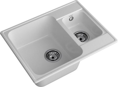 Кухонная мойка Granfest Quarz 09 серый 60х50 цвет серый поверхность матовая