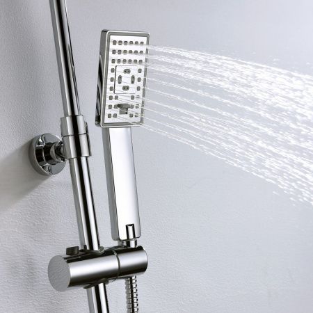 Душевая стойка Wasserkraft SK17701CH настенная цвет хром