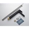 Смеситель для раковины Knotlor STABLE KN-24/BL на столешницу черный
