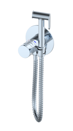 Гигиенический душ со смесителем AltroBagno BM AltroBagnoOggetto060401Cr хром - фото 2