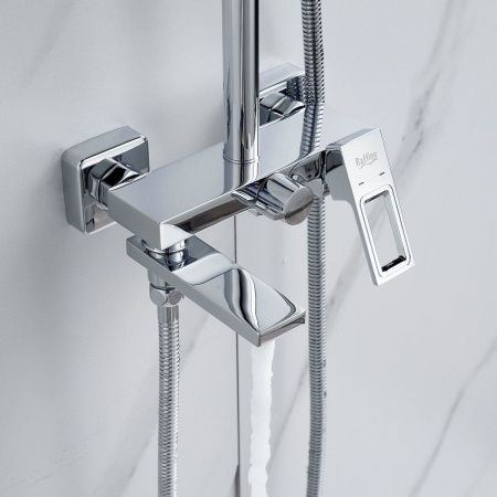 Душевая стойка Raffine F3696 настенная цвет хром