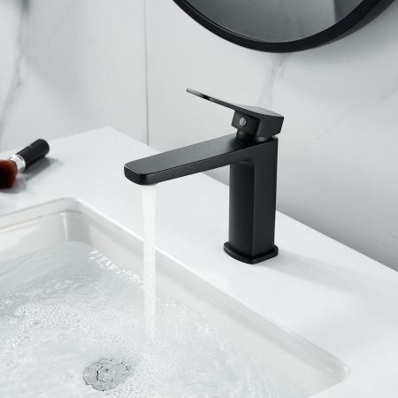 Смеситель Raffine F0199H на раковину черный