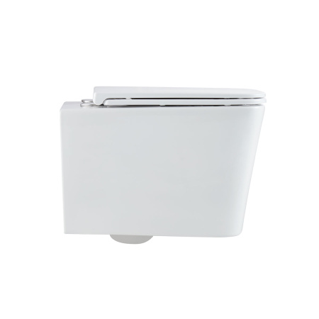 Унитаз подвесной Vincea Q-Line VT1-12T белый с сиденьем микролифт безободковый смыв торнадо