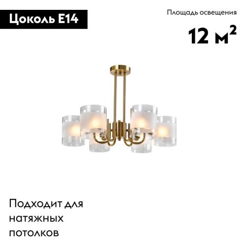 Люстра потолочная Aployt Syuzet (Сыузет) APL.661.07.06 - фото 2
