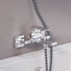 Смеситель для ванны и душа Damixa Gala 531000000 настенный хром