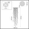 Люстра подвесная Odeon Light Crystal (Црыстал) 5008/120L