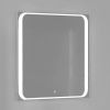 Зеркало с подсветкой Jorno MODUL Mоl.02.77/W 90х90 подвесное
