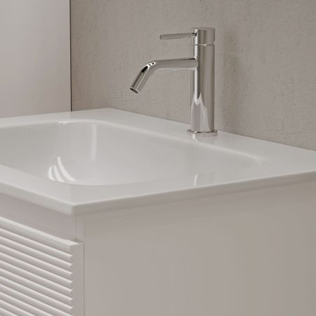 Тумба под раковину Sancos FOLK FL60W 60х40 подвесная цвет белый