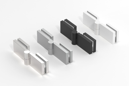 Душевая дверь Vegas-Glass AFP Retta AFP Retta 110 02М 05 R 110х200 стекло тонированное профиль черный матовый