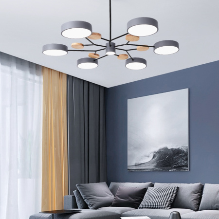 Люстра на штанге ImperiumLoft Meade (Меаде) 207858-26