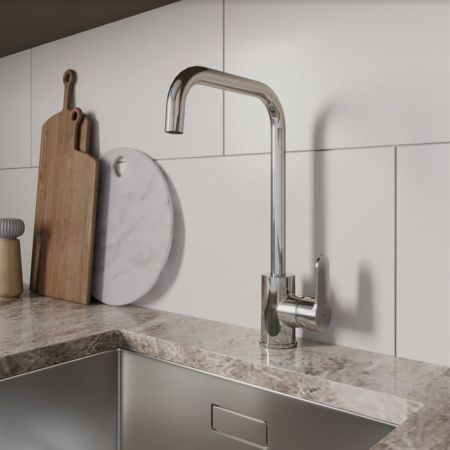 Смеситель для кухни Milardo Poli POLSBL0M05 на мойку хром