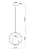Светильник подвесной Arte Lamp MATISSE (МАТИССЕ) A7741SP-1BK