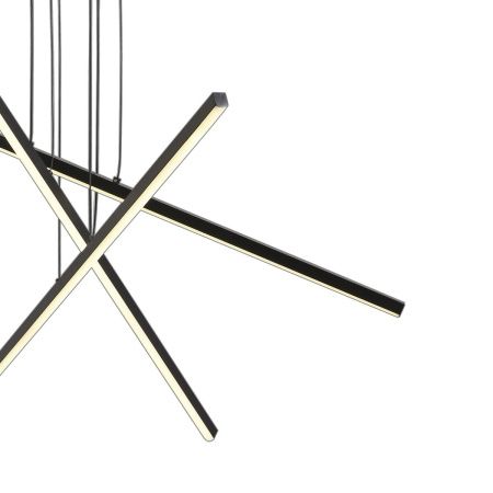 Люстра подвесная Natali Kovaltseva Loft (Лофт) LED LAMPS 81103/3C BLACK