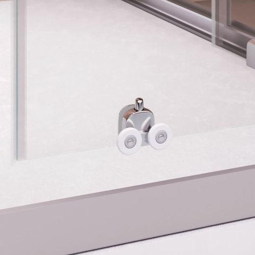 Душевой уголок RGW Passage 350803000-11 100х100 стекло прозрачное профиль хром без поддона - фото 4