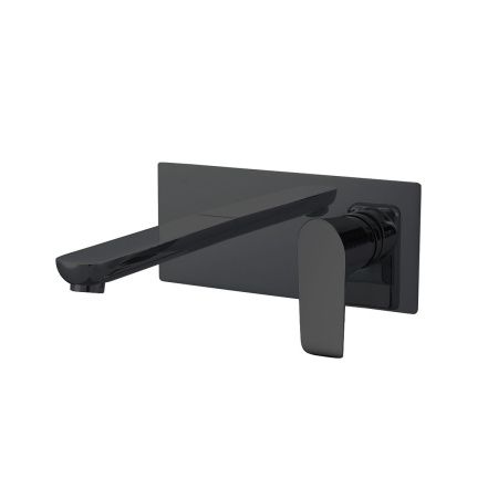 Смеситель для раковины Vincea Esse VBFW-1E1MB встраиваемый в стену черный