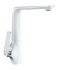 Смеситель для кухни Rose R1313F на мойку белый/хром