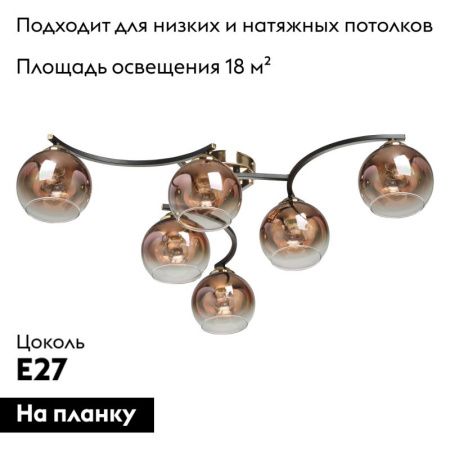 Люстра потолочная De Markt Вита 220013306