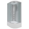 Душевая кабина Niagara Classic 23101424LG 120х80 асимметричная с крышей ориентация левая