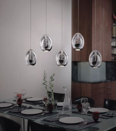 Светильник подвесной Delight Collection Terrene (Террене) MD13003023-5B chrome