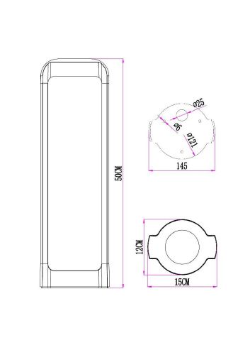 Ландшафтный светильник Arte Lamp Suhail (Сухаил) A1646PA-1BK - фото 3