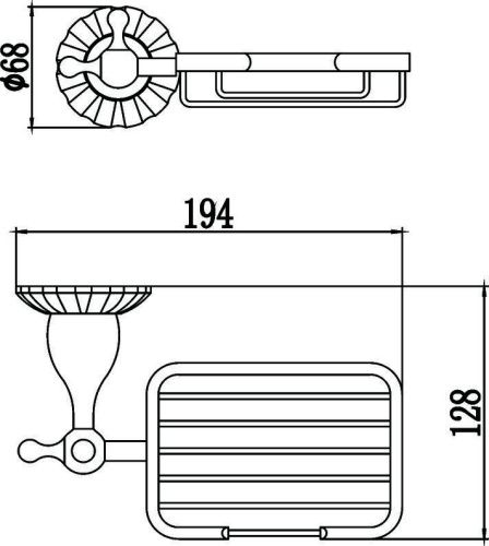 Мыльница Savol S-08932C - фото 3